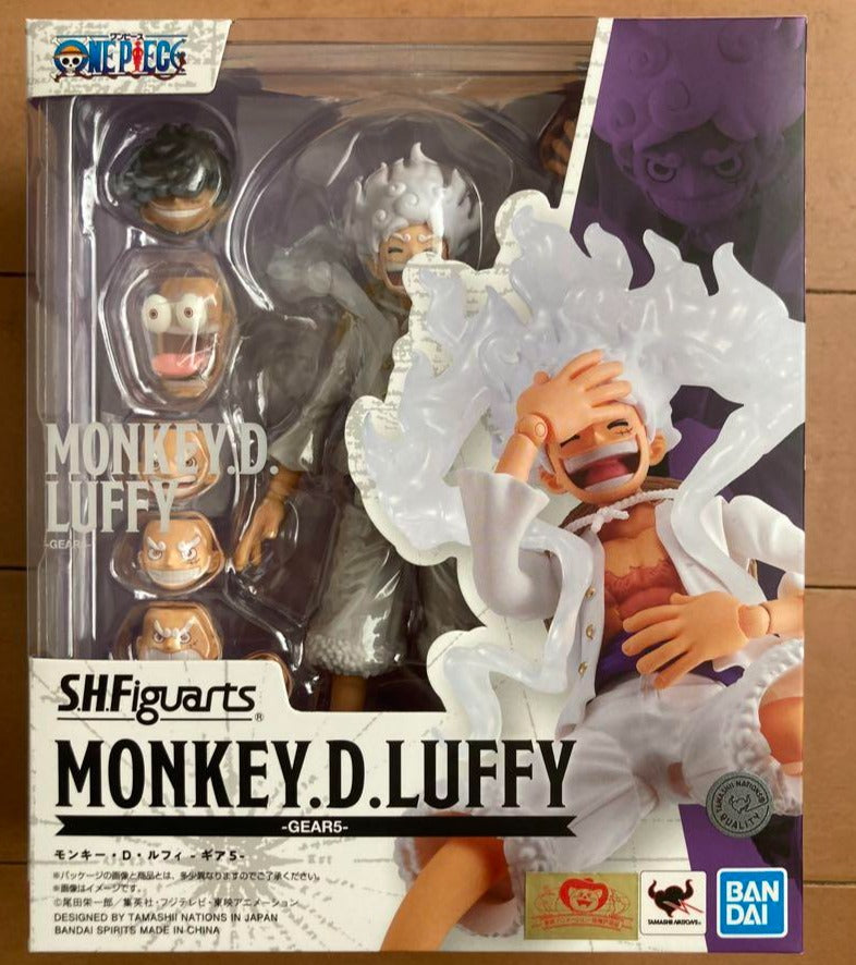 S.H.Figuarts ONE PIECE Monkey D. Luffy Gear 5 TAMASHII NATIONS Bandai