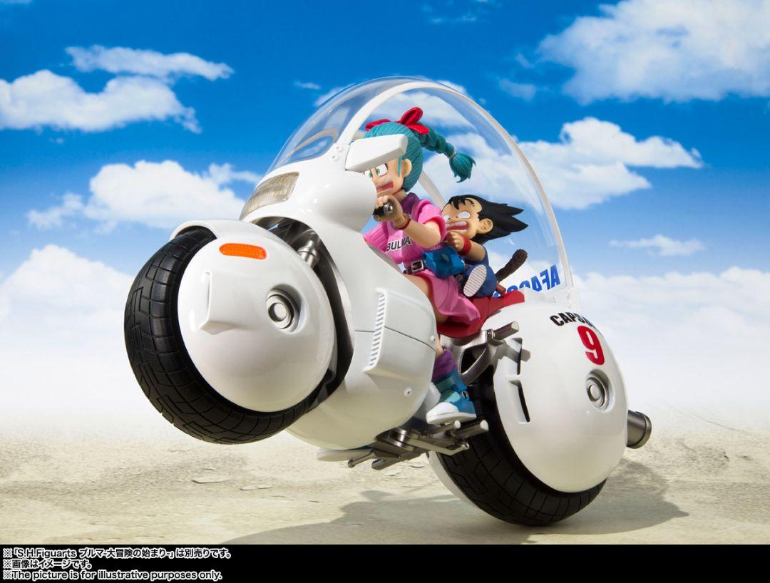Bandai S.H.Figuarts Bulma Adventure & Motorcycle Hoipoi Capsule No.9 Dragon Ball