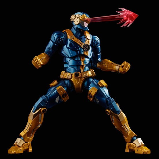 Sentinel Fighting Armor Cyclops X-Men Action Figures
