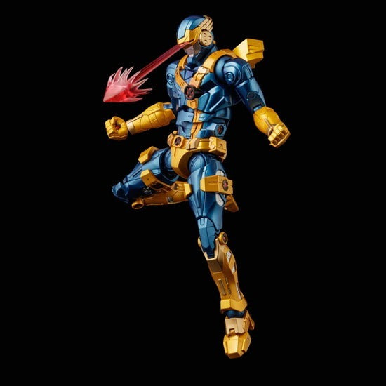 Sentinel Fighting Armor Cyclops X-Men Action Figures