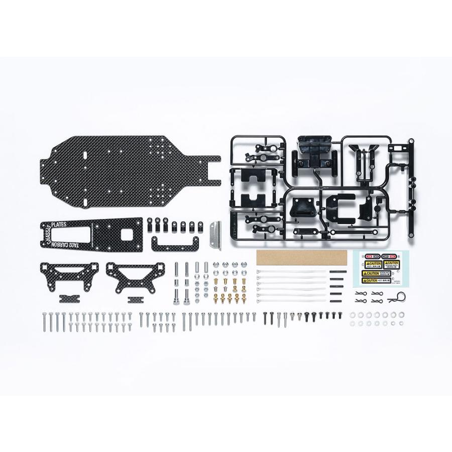 Tamiya TA02 Carbon Chassis Conversion Set 1/10 RC Touring Car #47479