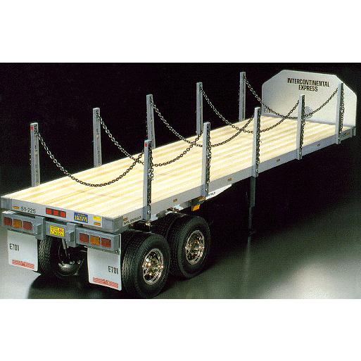 TAMIYA 1/14 Electric R/C Big Truck Semi-Trailer Flatbed for Trailer Trucks 56306