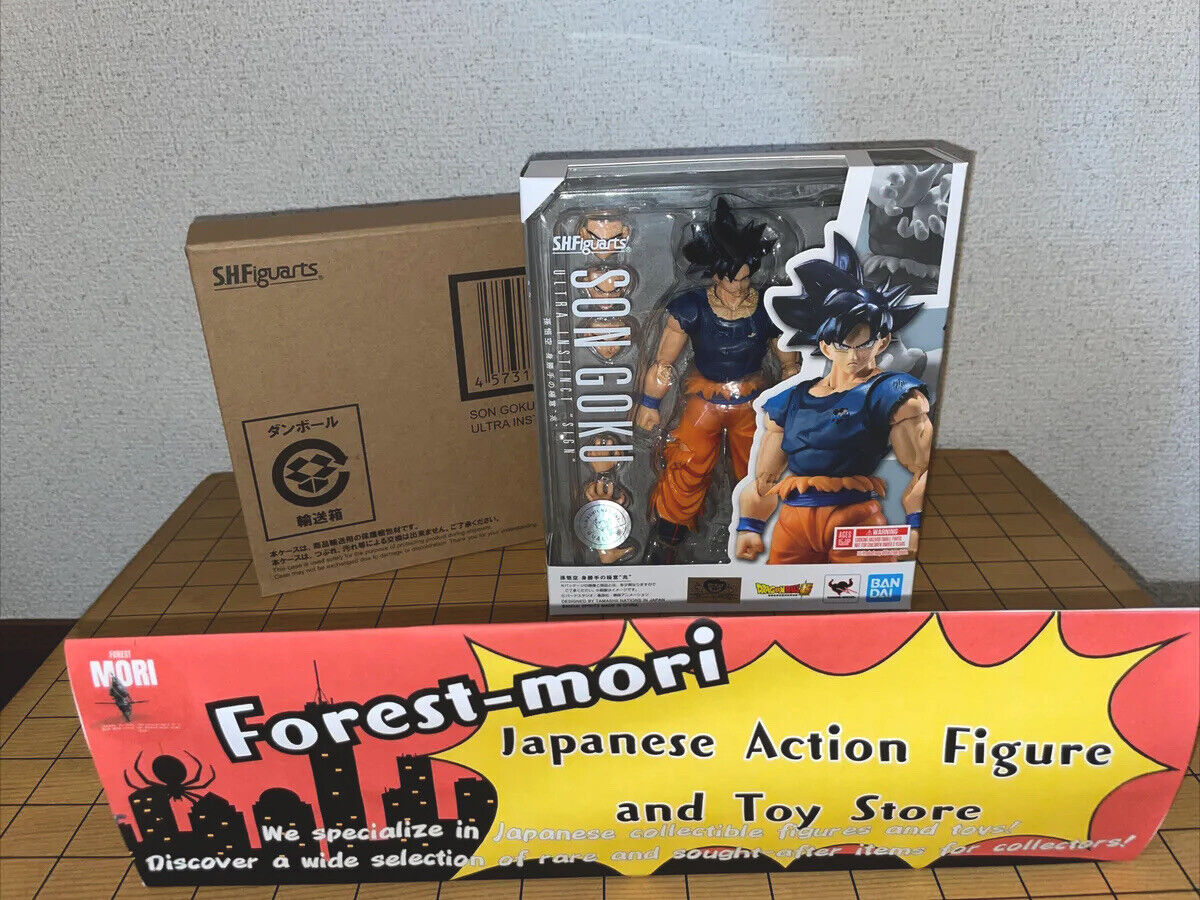 BANDAI S.H.Figuarts Dragon Ball Super Son Goku Ultra Instinct Sign Figure