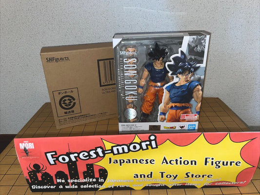 BANDAI S.H.Figuarts Dragon Ball Super Son Goku Ultra Instinct Sign Figure