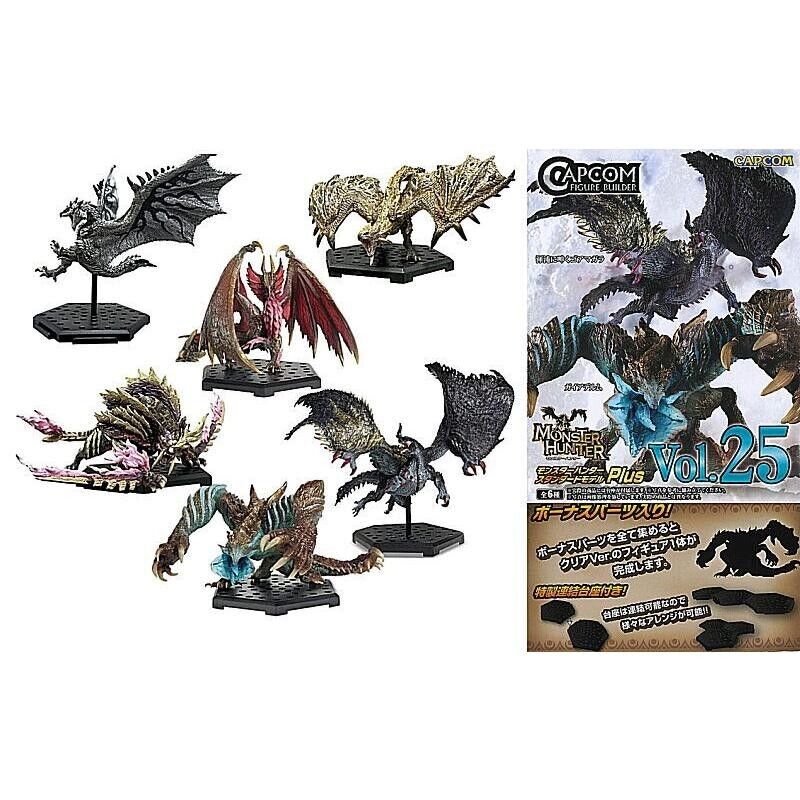 Monster Hunter Capcom Figure Builder Vol.25 Std Model Plus 6Pack BOX