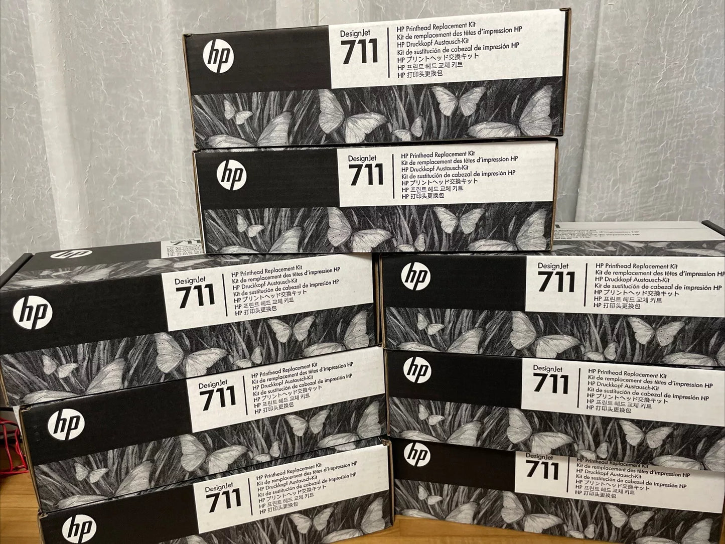 HP C1Q10A OEM HP 711 Genuine Ink Cartridge Printhead Replacement Kit