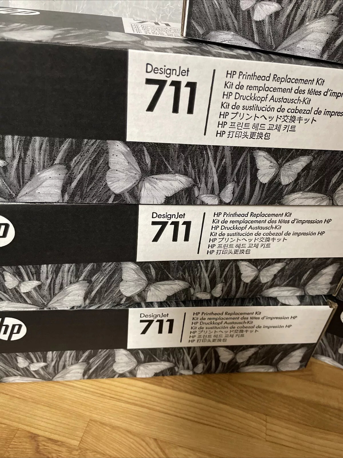 HP C1Q10A OEM HP 711 Genuine Ink Cartridge Printhead Replacement Kit