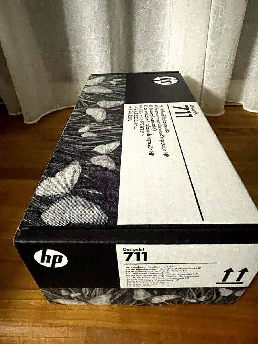 HP C1Q10A OEM HP 711 Genuine Ink Cartridge Printhead Replacement Kit