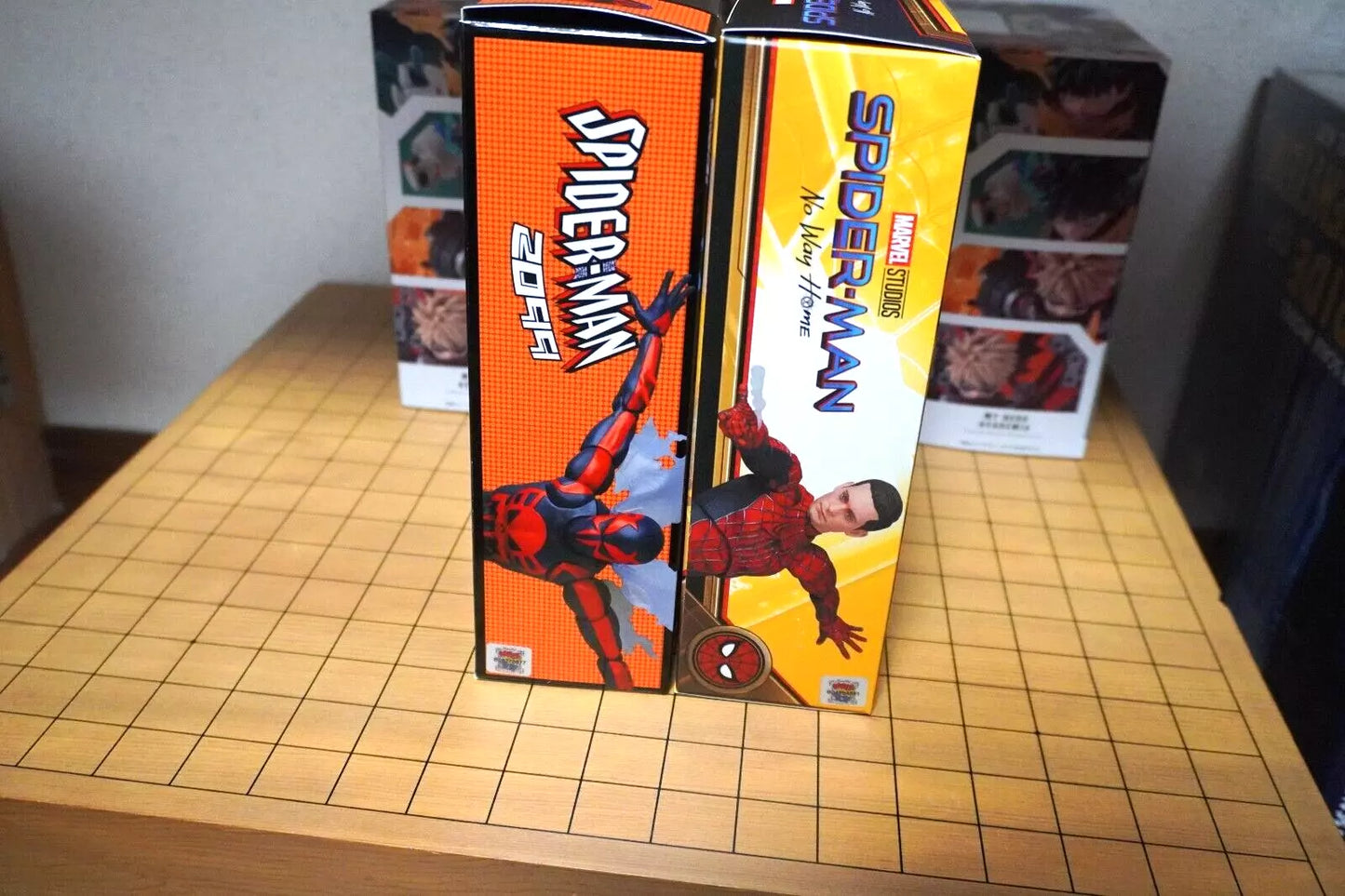 MAFEX No.239 & 241 Spider-Man 2099 & Friendly Neighborhood Action Figures