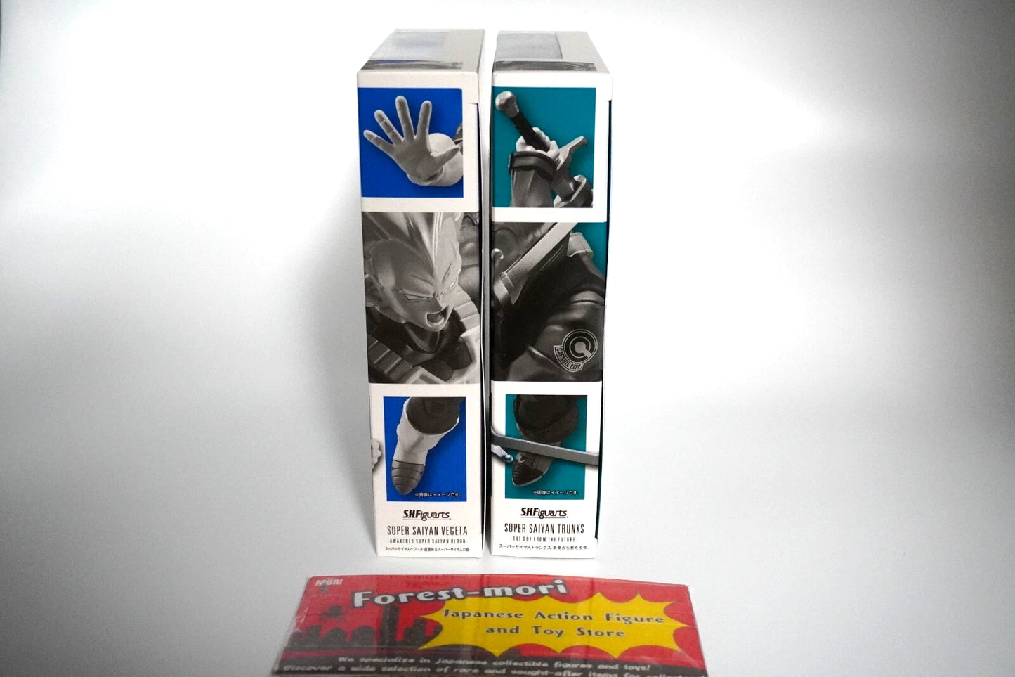 Dragon Ball Z S.H.Figuarts Vegeta Awakened Saiyan Blood & Trunks Boy from Future