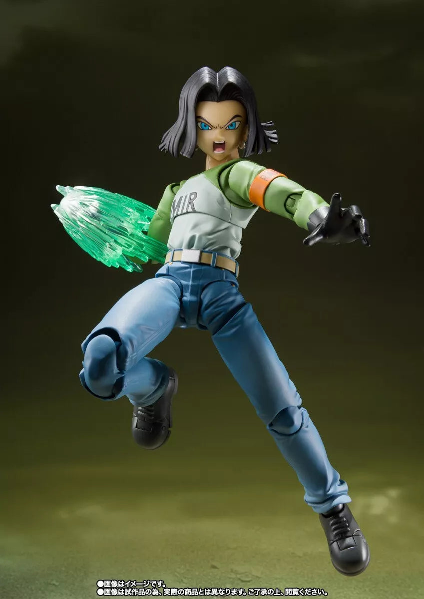 Bandai S.H.Figuarts Dragon Ball Super Action Figures - Android 17 & 18 Set of 2