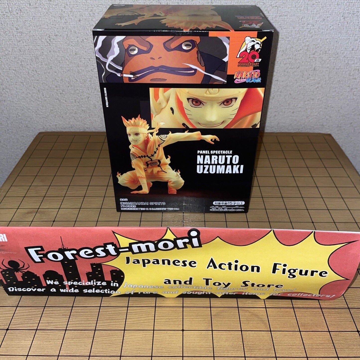 Banpresto BANDAI SPIRITS Naruto Shippuden Spectacle Panel Figure Naruto Uzumaki
