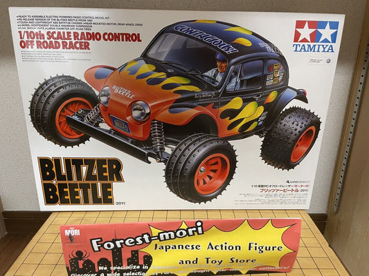 Tamiya 2011 Blitzer Beetle Model Kit No 502 Electric Off-Road Radio Control Car