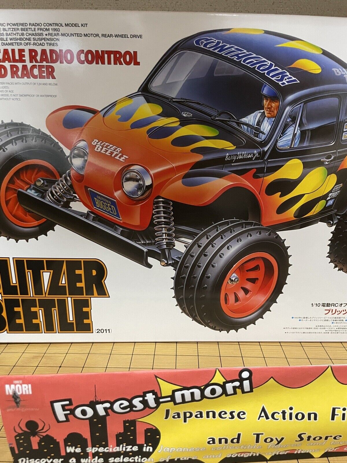 Tamiya 2011 Blitzer Beetle Model Kit No 502 Electric Off-Road Radio Control Car