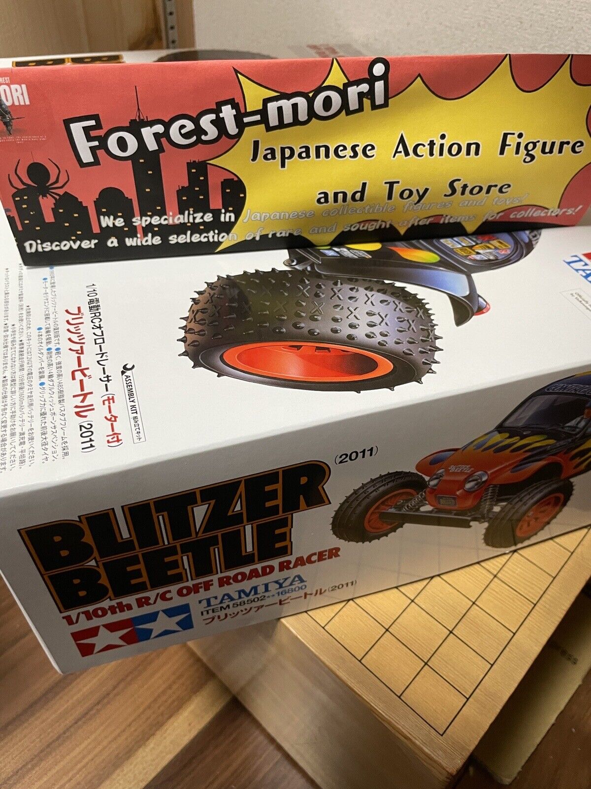 Tamiya 2011 Blitzer Beetle Model Kit No 502 Electric Off-Road Radio Control Car
