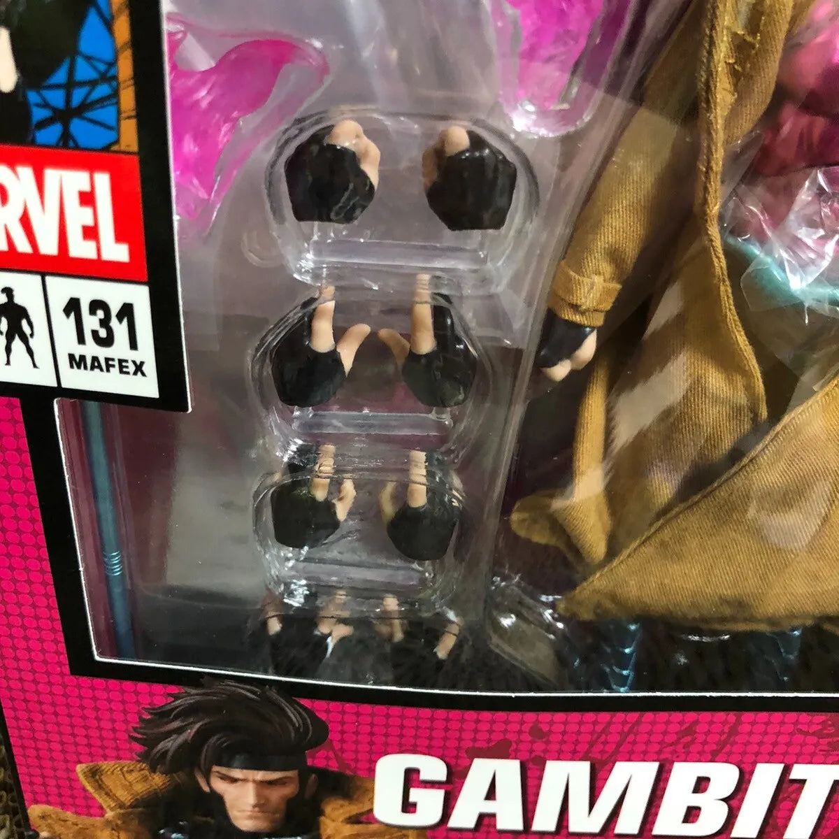 2022 Re-release MEDICOM TOY MAFEX X-MEN No.131 GAMBIT COMIC Ver. Figure
