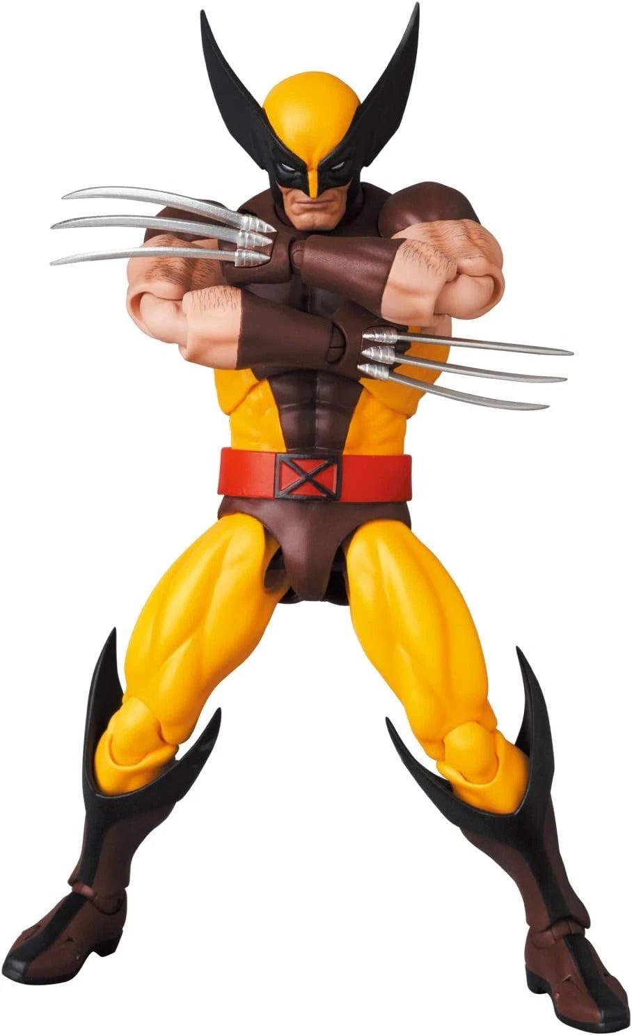 Medicom Mafex Wolverine X-Men Brown Suit Comic Ver. No. 138 Authentic August