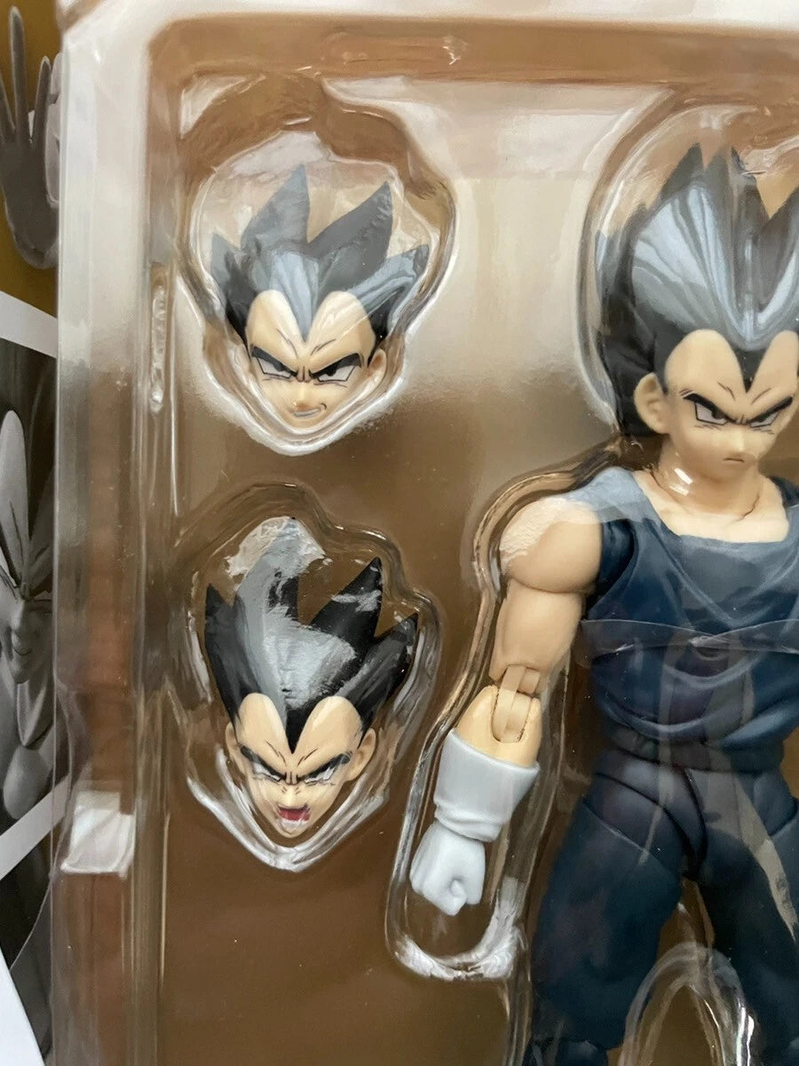USED S.H. Figuarts Dragonball Z Super Hero Vegeta Action Figure Tamashii Bandai