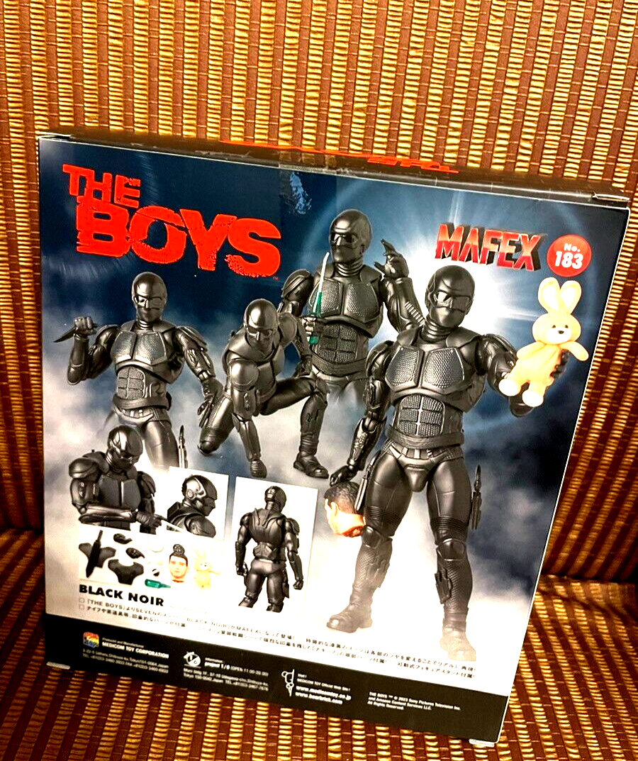 MAFEX No.183 BLACK NOIR Figure THE BOYS SEVEN Starlight MEDICOM TOY