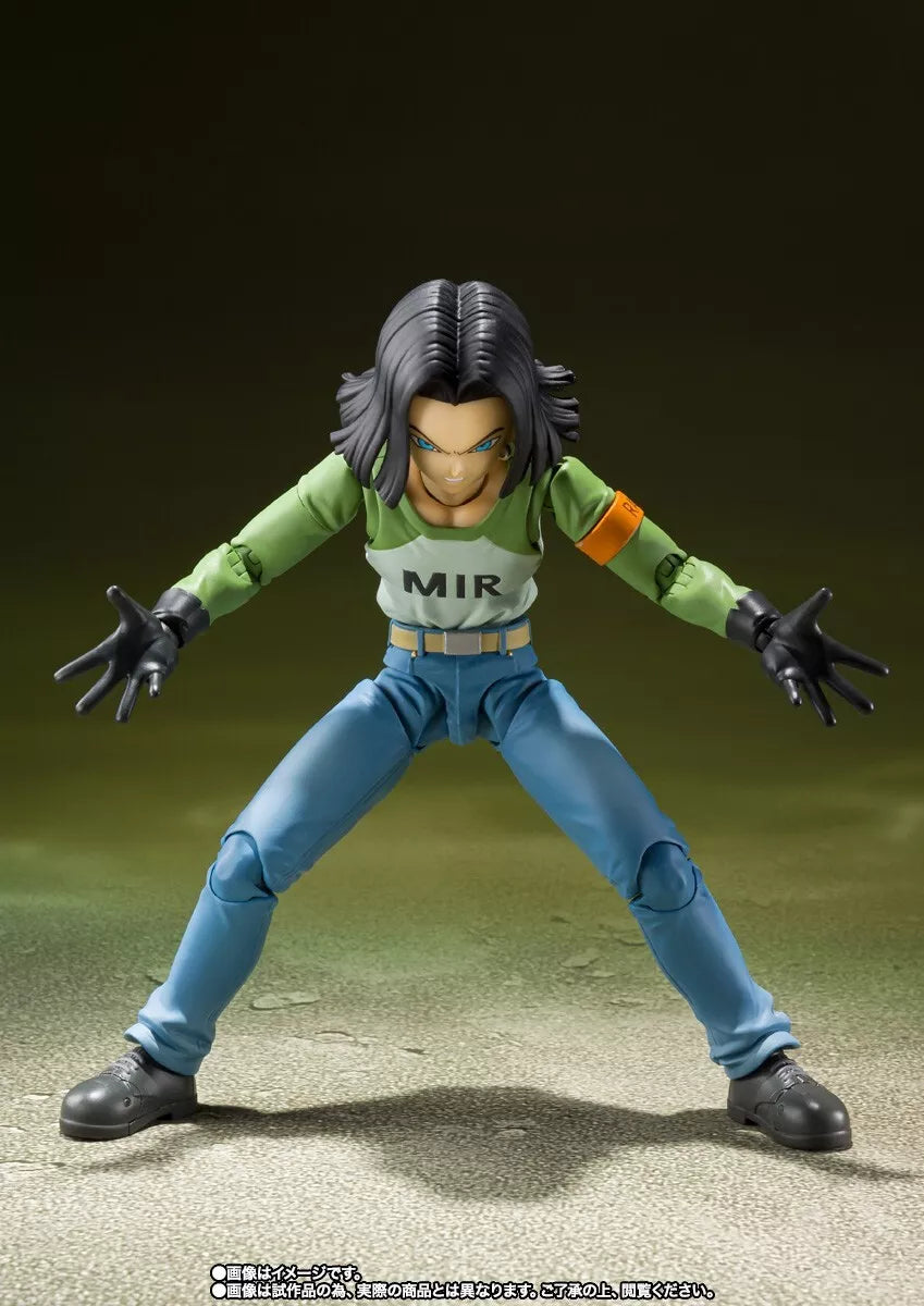 Bandai S.H.Figuarts Dragon Ball Super Action Figures - Android 17 & 18 Set of 2