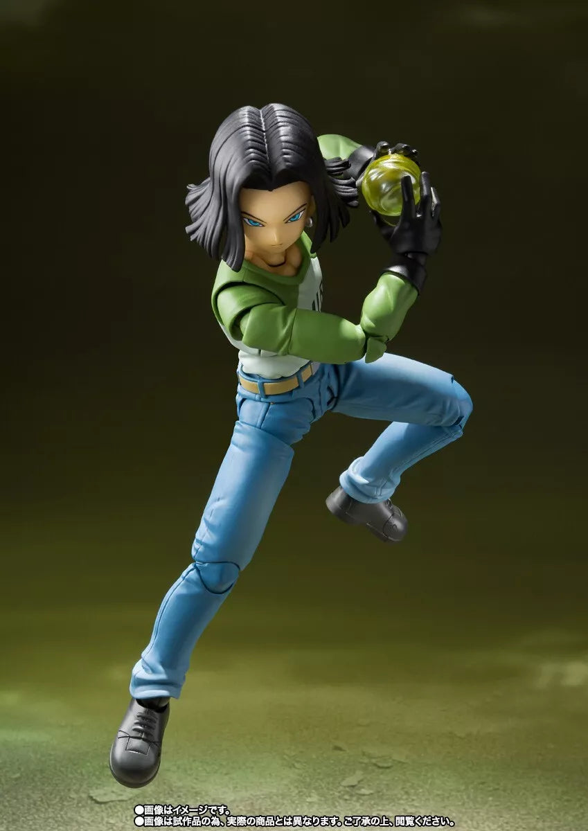 Bandai S.H.Figuarts Dragon Ball Super Action Figures - Android 17 & 18 Set of 2