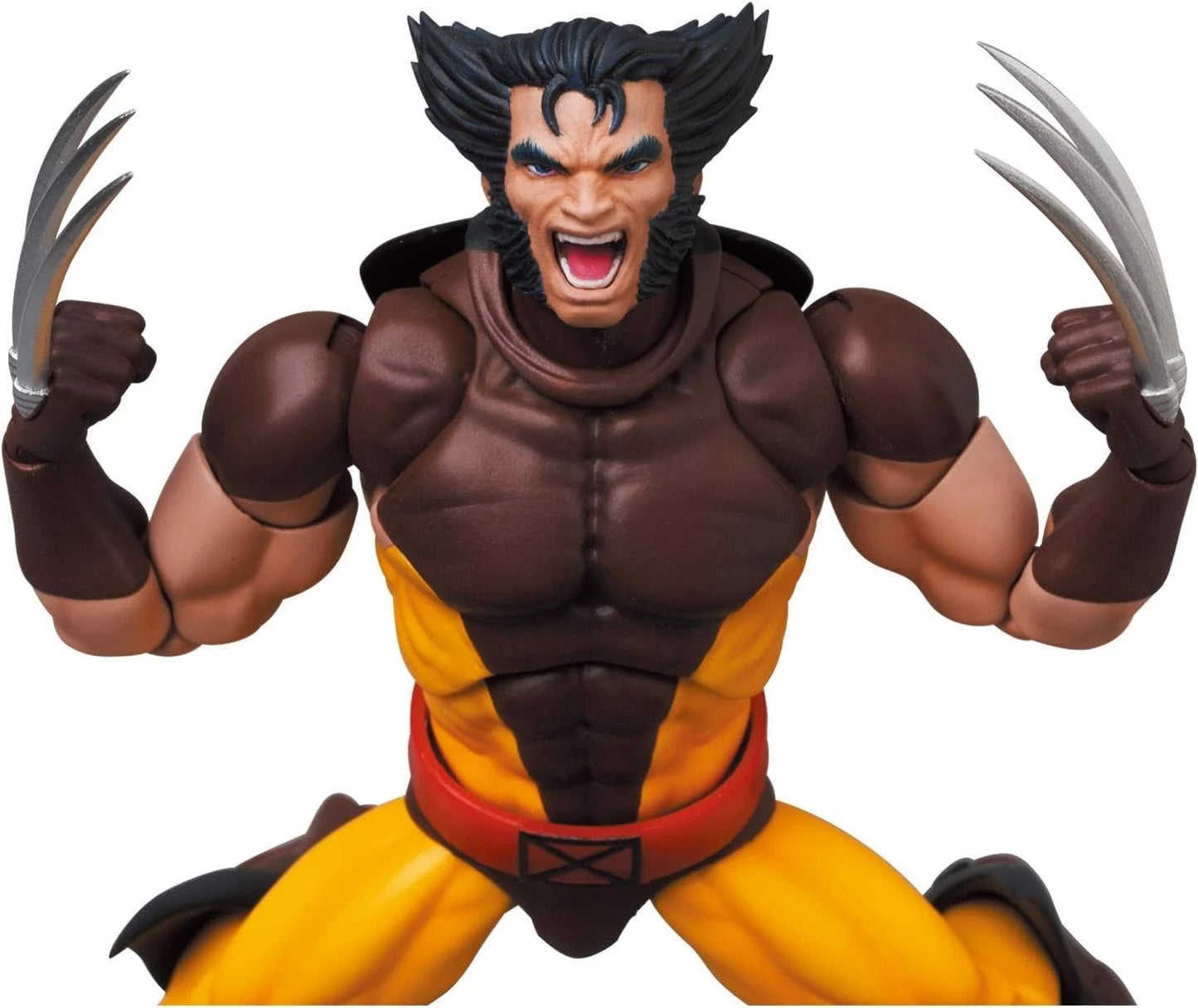 Medicom Mafex Wolverine X-Men Brown Suit Comic Ver. No. 138 Authentic August