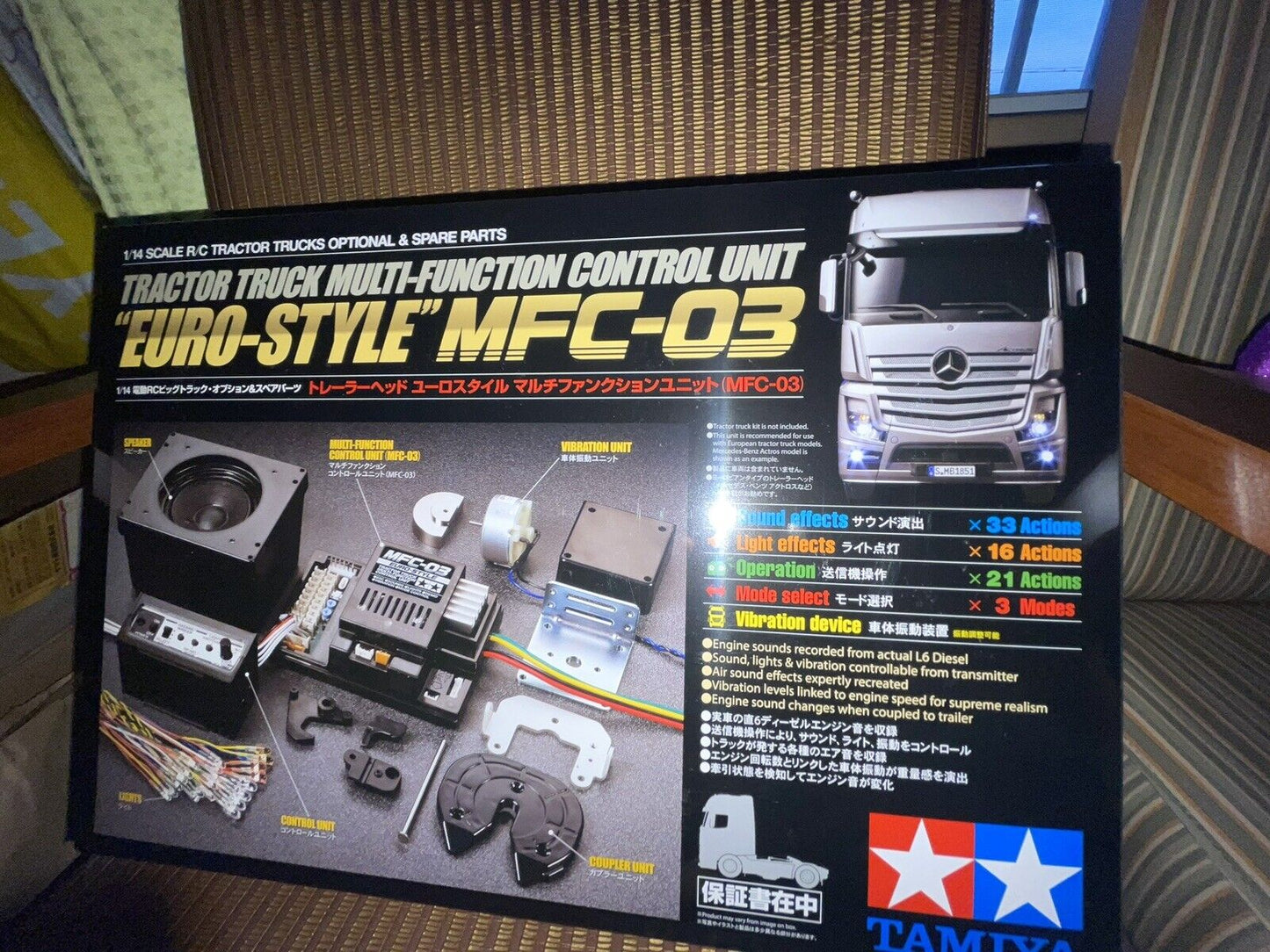 56523 1/14 RC Tractor Truck Euro Style Multi-Function Control Unit MFC-03