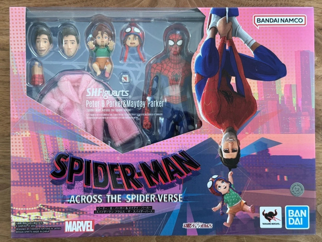 Bandai S.H.Figuarts Peter B. Parker & Mayday Spider-Man: Across the Spider-Verse