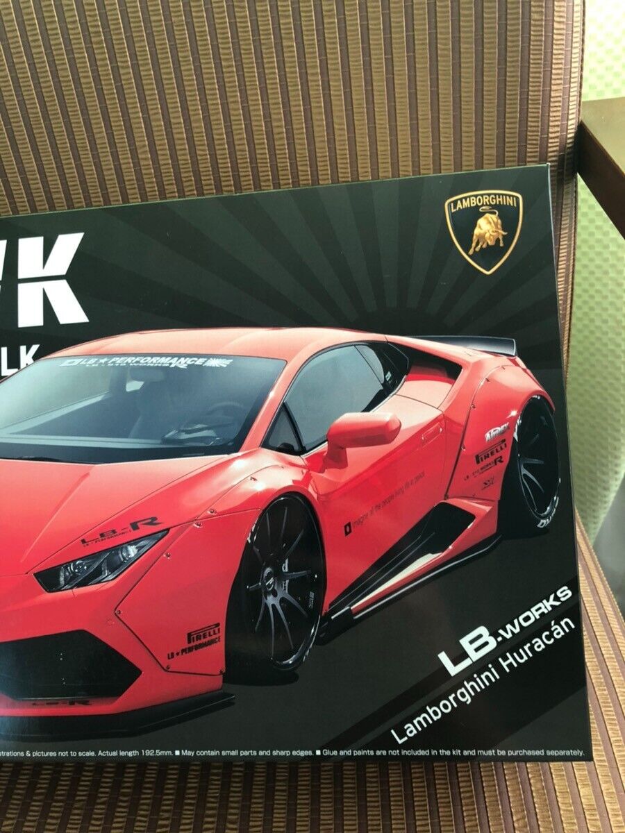 1/24 Liberty Walk No.15 LB Works Lamborghini Huracan Ver.1 Model Kit