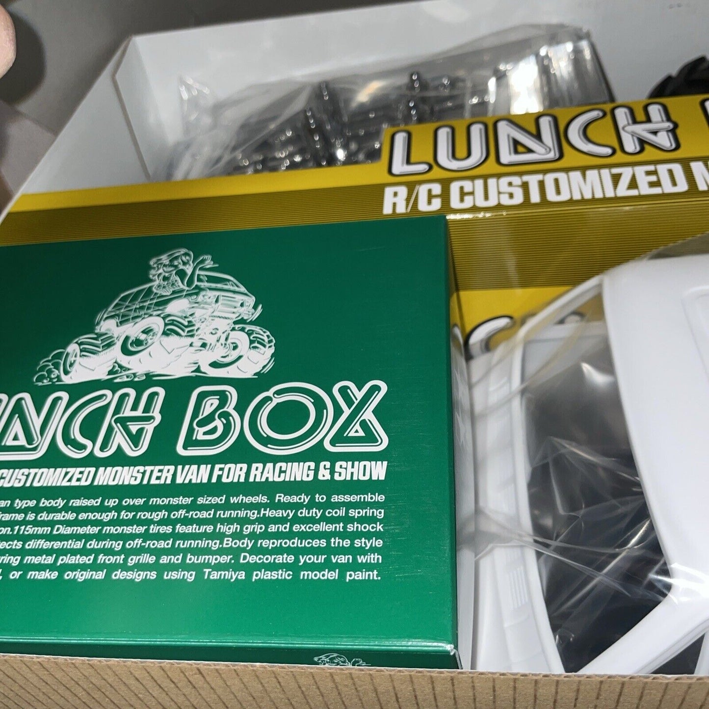 Tamiya Lunch Box 2WD Monster Truck Kit 1/12 No.347 TAM58347