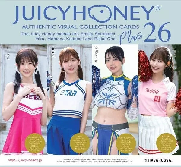 AVC Juicy Honey Collection Card PLUS #26 Sealed 1 Case with Shrink Wrap from Japan