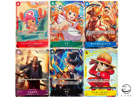 ONE PIECE Card Game Promotion Set 2025 Sealed Mcdonald's Promo 6 piece set