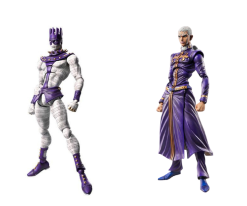 JoJo's Bizarre Adventure SuperAction Statue Figure White Snake Enrico.P S.A.S