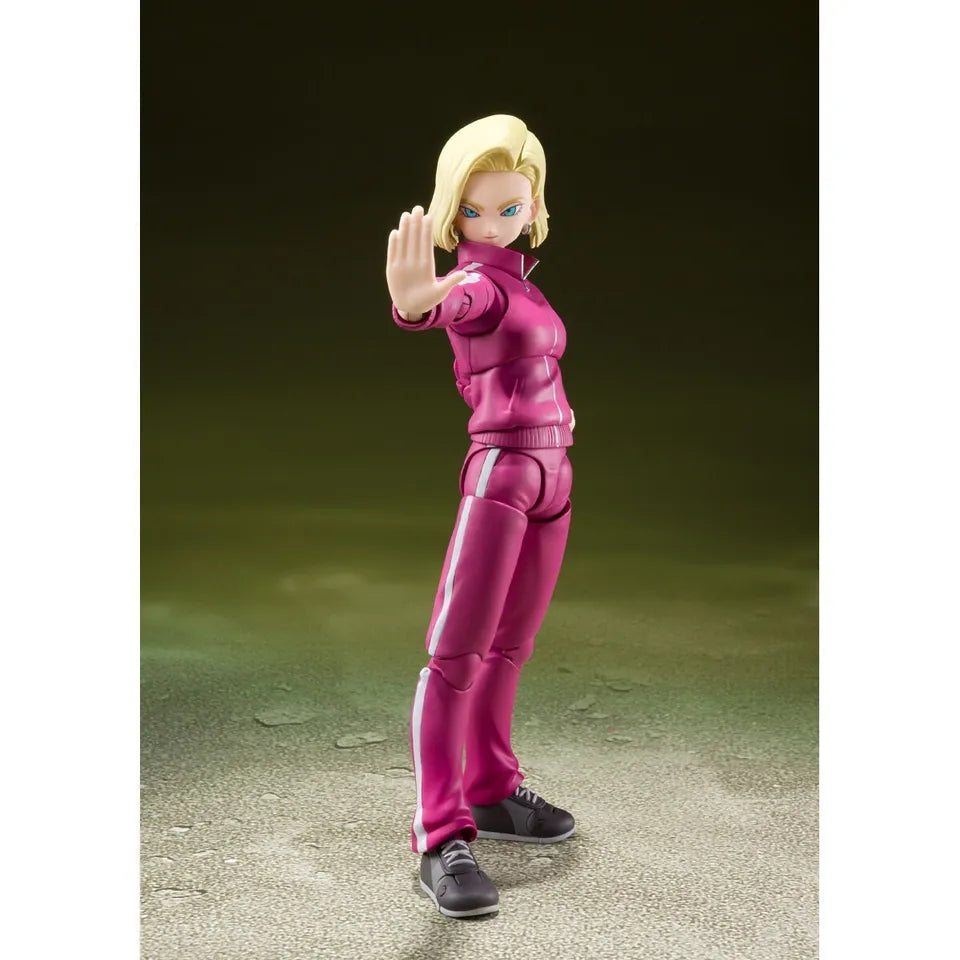 Bandai S.H.Figuarts Dragon Ball Super Action Figures - Android 17 & 18 Set of 2