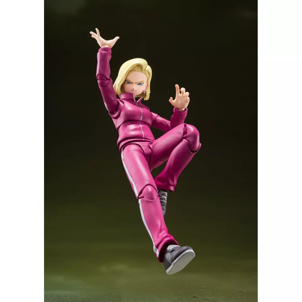 Bandai S.H.Figuarts Dragon Ball Super Action Figures - Android 17 & 18 Set of 2