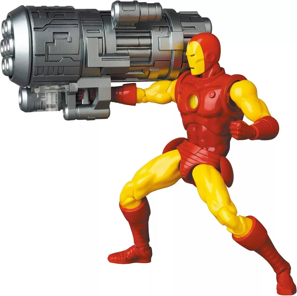 MEDICOM TOY MAFEX No.165 IRON MAN Comic Ver. Action Figure