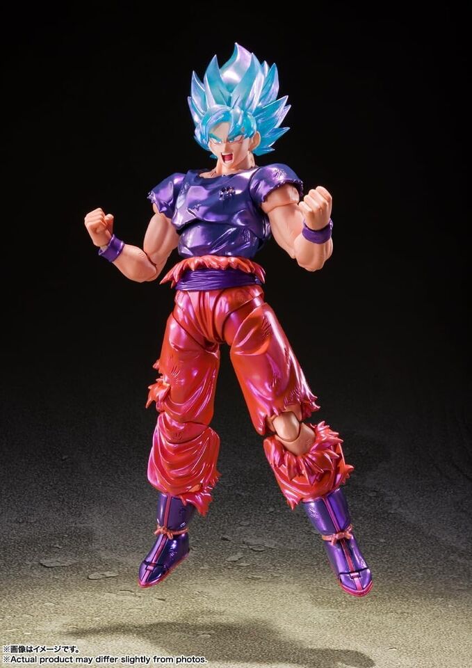 S.H.Figuarts Super Saiyan God SS Son Goku Kaio-ken Figure V-jump