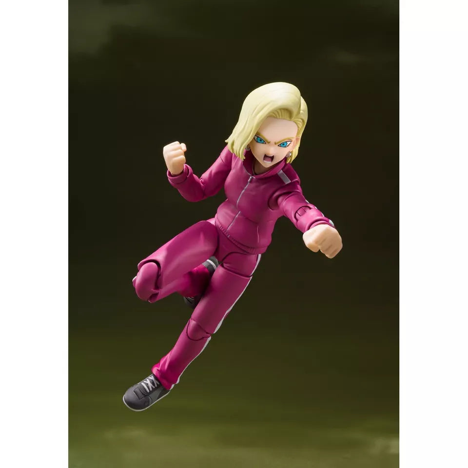 Bandai S.H.Figuarts Dragon Ball Super Action Figures - Android 17 & 18 Set of 2