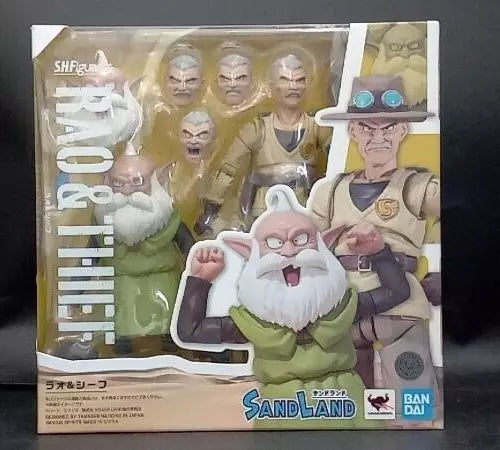 BANDAI S.H.Figuarts SAND LAND RAO & THIEF Action Figure and Beelzebub Figure