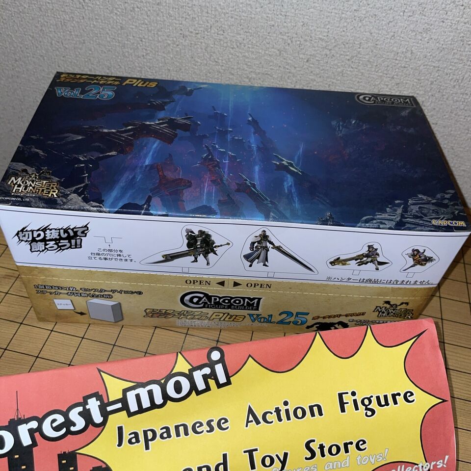 Monster Hunter Capcom Figure Builder Vol.25 Std Model Plus 6Pack BOX