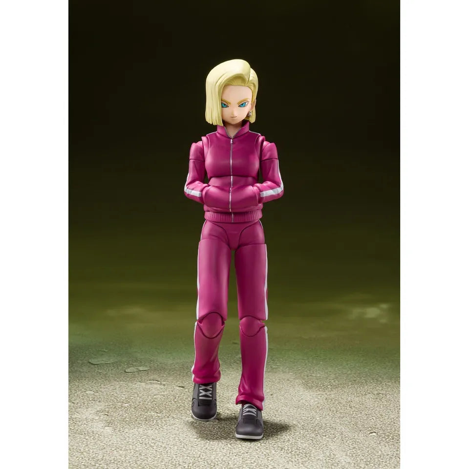 Bandai S.H.Figuarts Dragon Ball Super Action Figures - Android 17 & 18 Set of 2