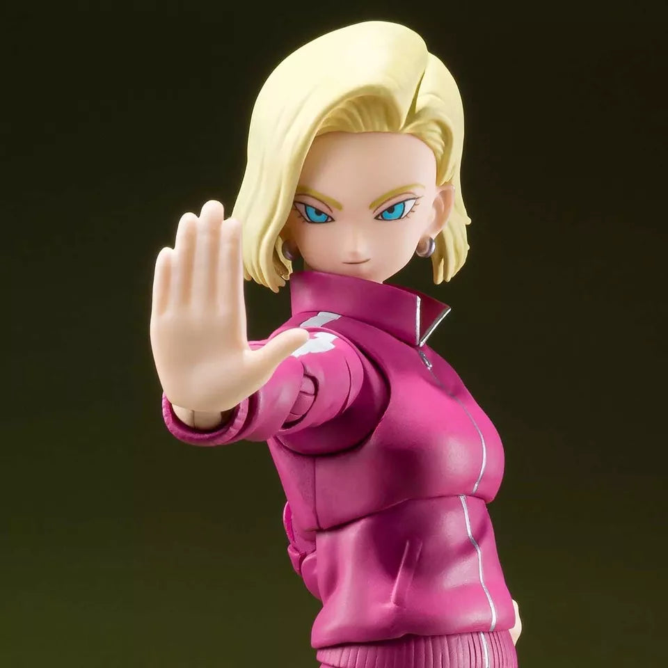 Bandai S.H.Figuarts Dragon Ball Super Action Figures - Android 17 & 18 Set of 2