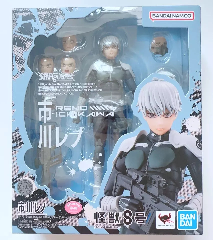 S.H.Figuarts Ichikawa Reno Kaiju No. 8 Bandai Action Figure TAMASHII NATIONS