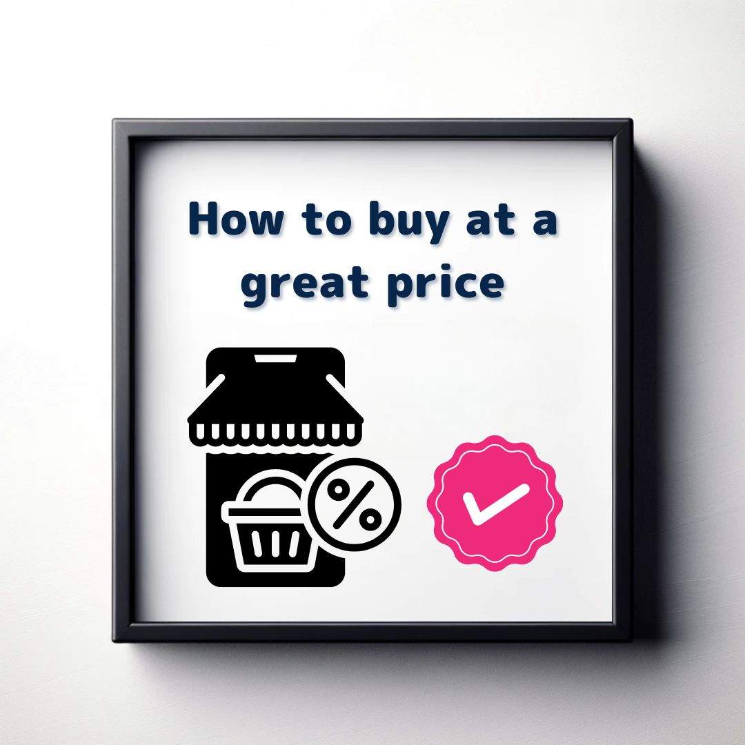 How to buy at a great price!