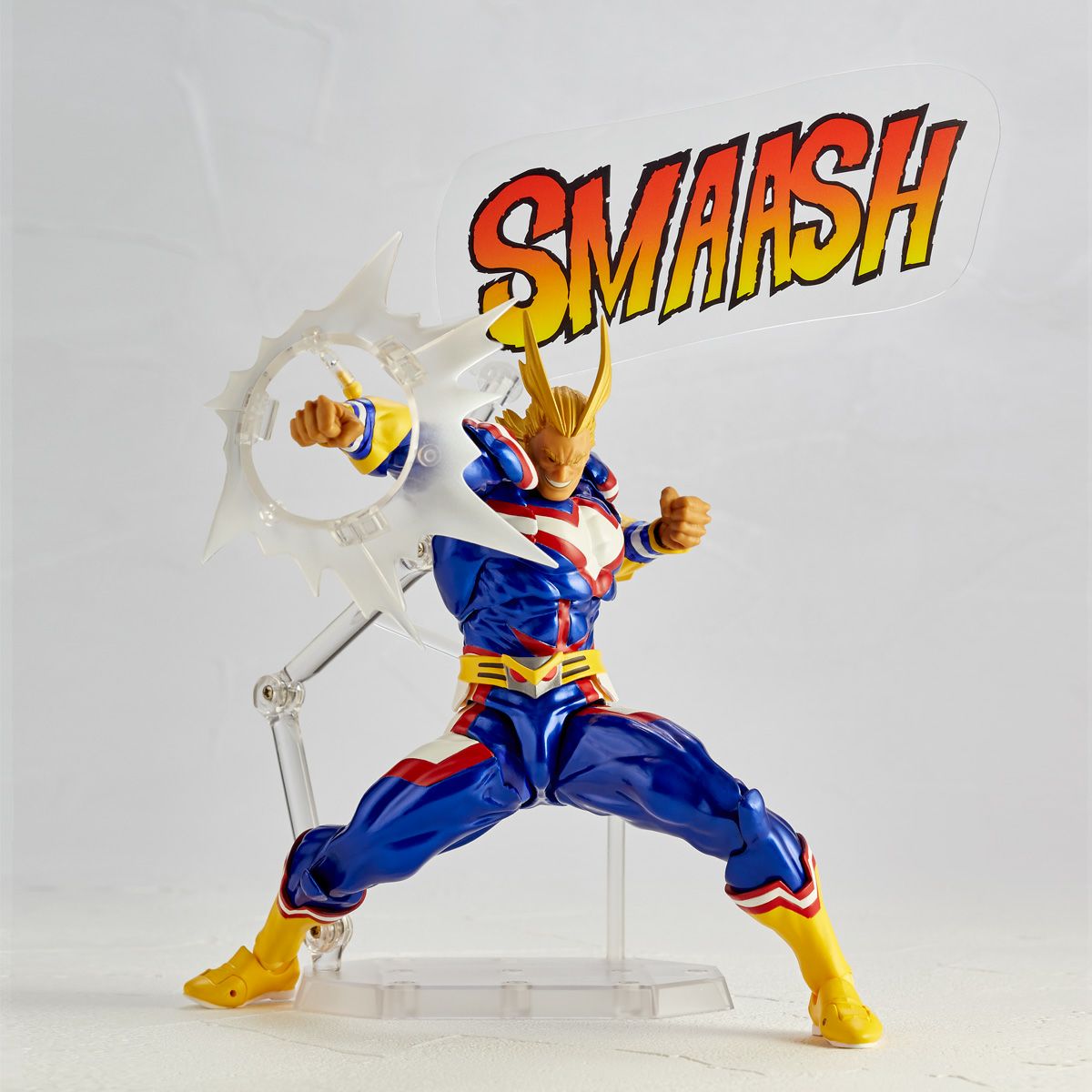 AMAZING YAMAGUCHI All Might Shiny Color Ver 019EX My Hero Academia Revoltech