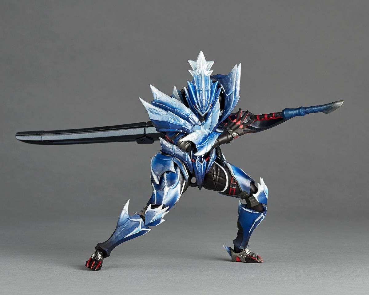 Kaiyodo Amazing Yamaguchi Revoltech Monster Hunter Rise Sunbreak Lunagaron