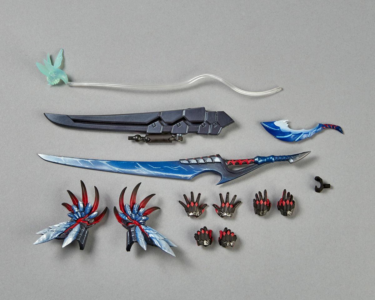 Kaiyodo Amazing Yamaguchi Revoltech Monster Hunter Rise Sunbreak Lunagaron