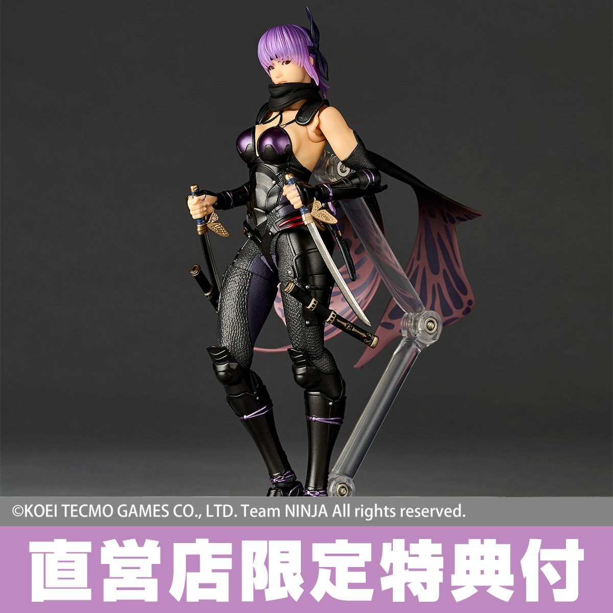 Revoltech Amazing Yamaguchi NINJA GAIDEN Ayane Figure by Kaiyodo from Japan + Exclusive
