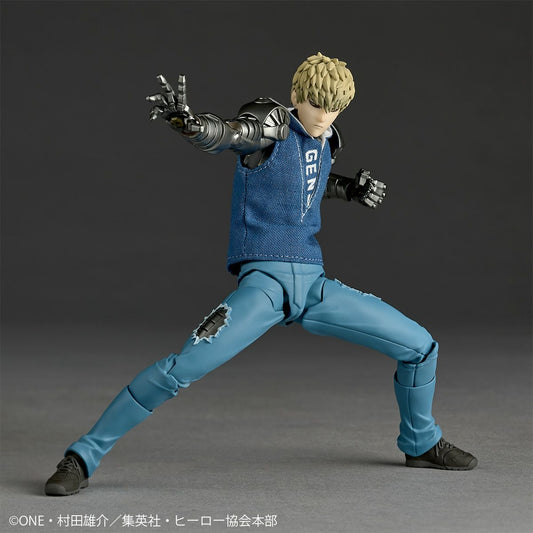 Revoltech Amazing Yamaguchi Genos One Punch Man Figure Presale Kaiyodo from JPN