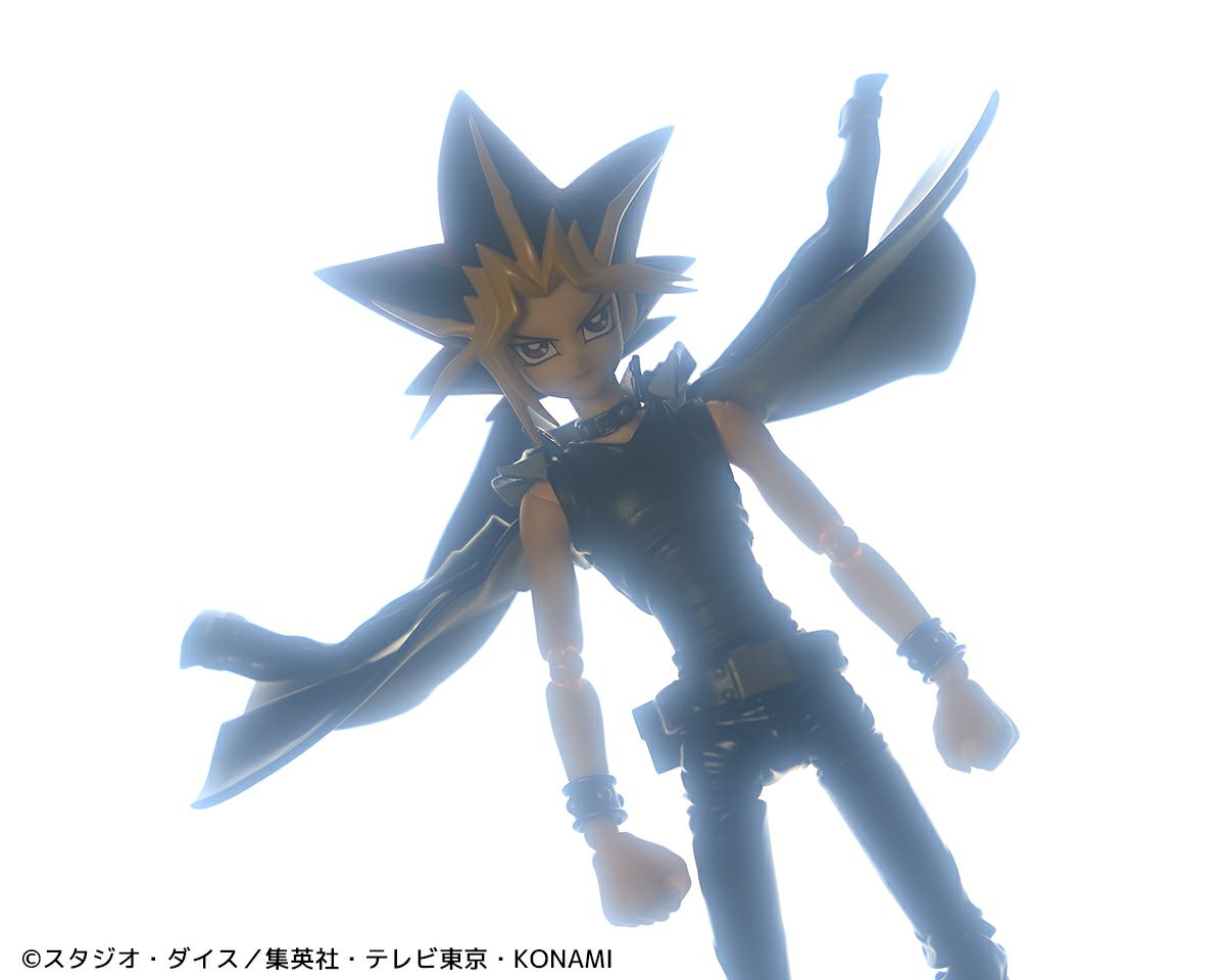Revoltech Yu-Gi-Oh! Duel Monsters Yami Yugi Figure Kaiyodo (Aug Release) includes bonus parts